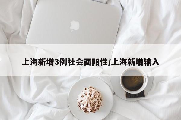 上海新增3例社会面阳性/上海新增输入